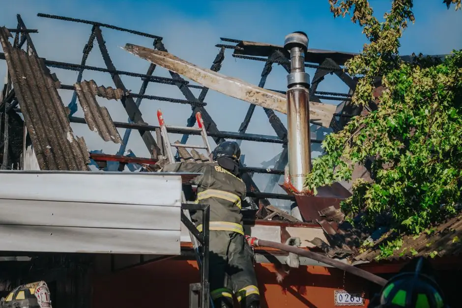 Plant City Fire & Smoke Restoration technician on site
